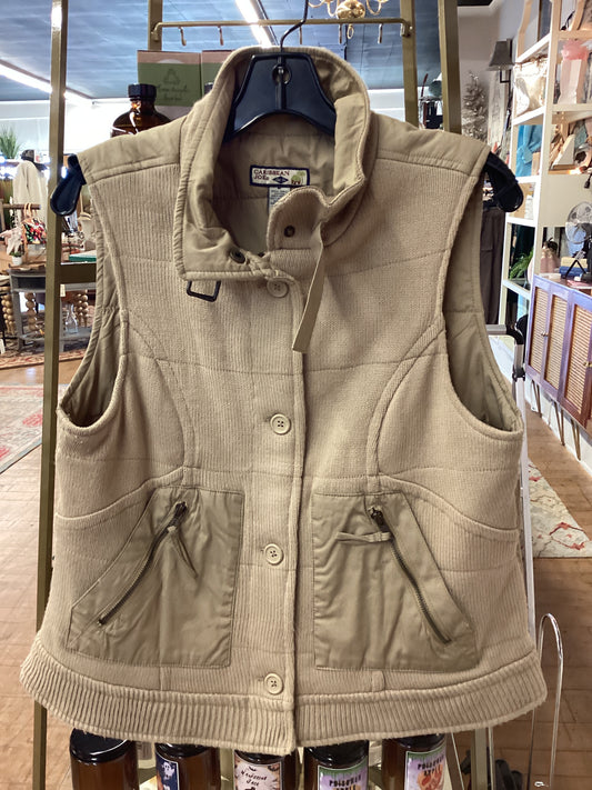 JS | Caribbean Joe Tan Sweater Vest| M