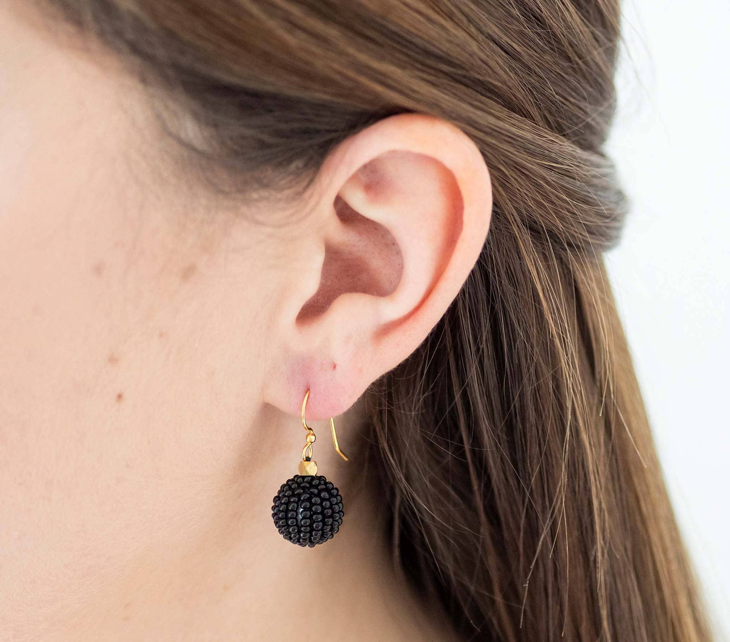 The Bauble Earring- Black