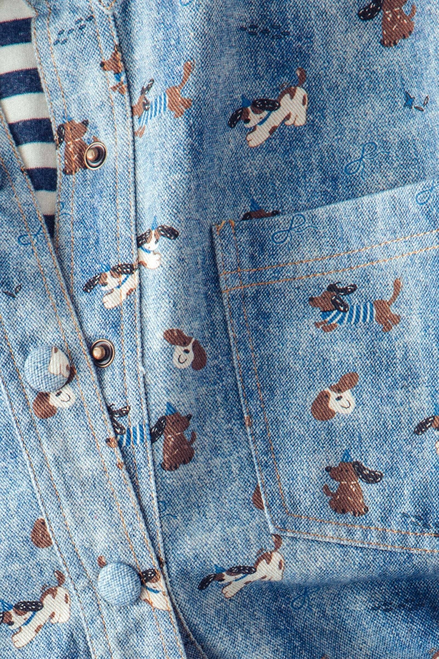 Doggy Denim Shirt