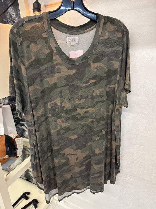 WP - Mudpie Camo Tshirt| M/L
