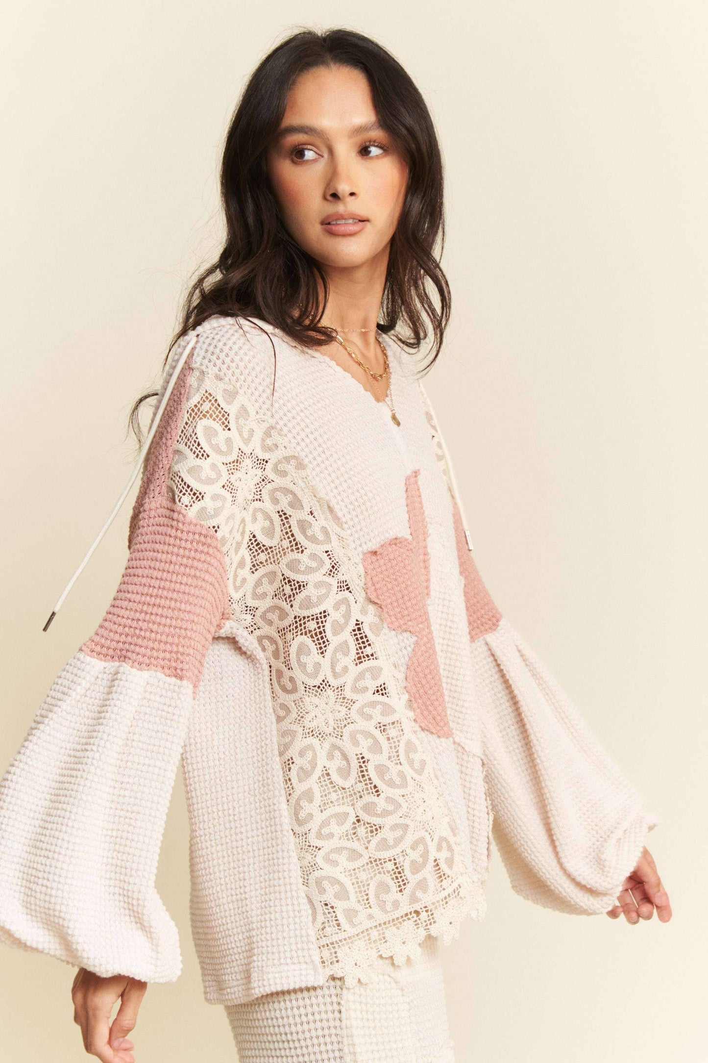 Daisy Mae Lace Hoodie
