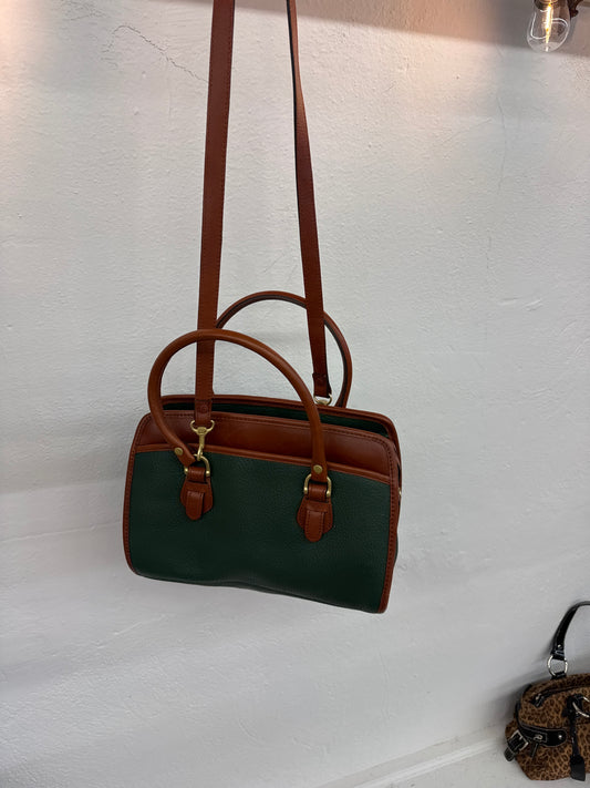 Liz Claiborne Green Leather Handbag