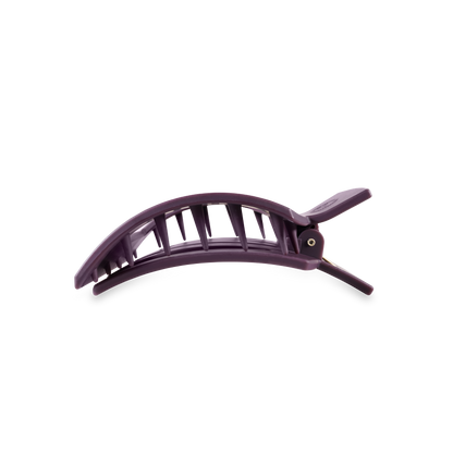 Burgundy Bliss Medium Flat Square Hair Clip