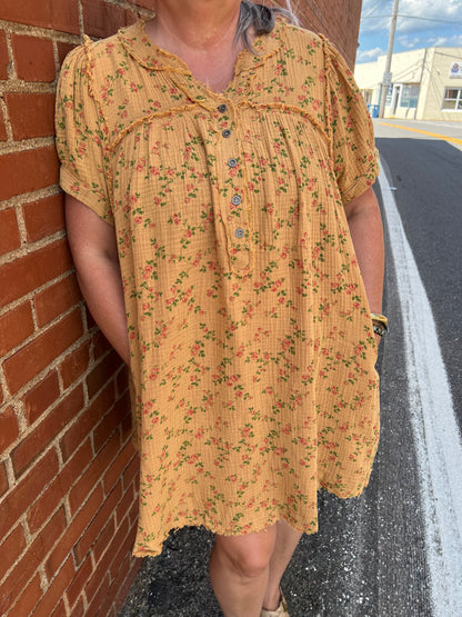 Goldie Gauze Dress