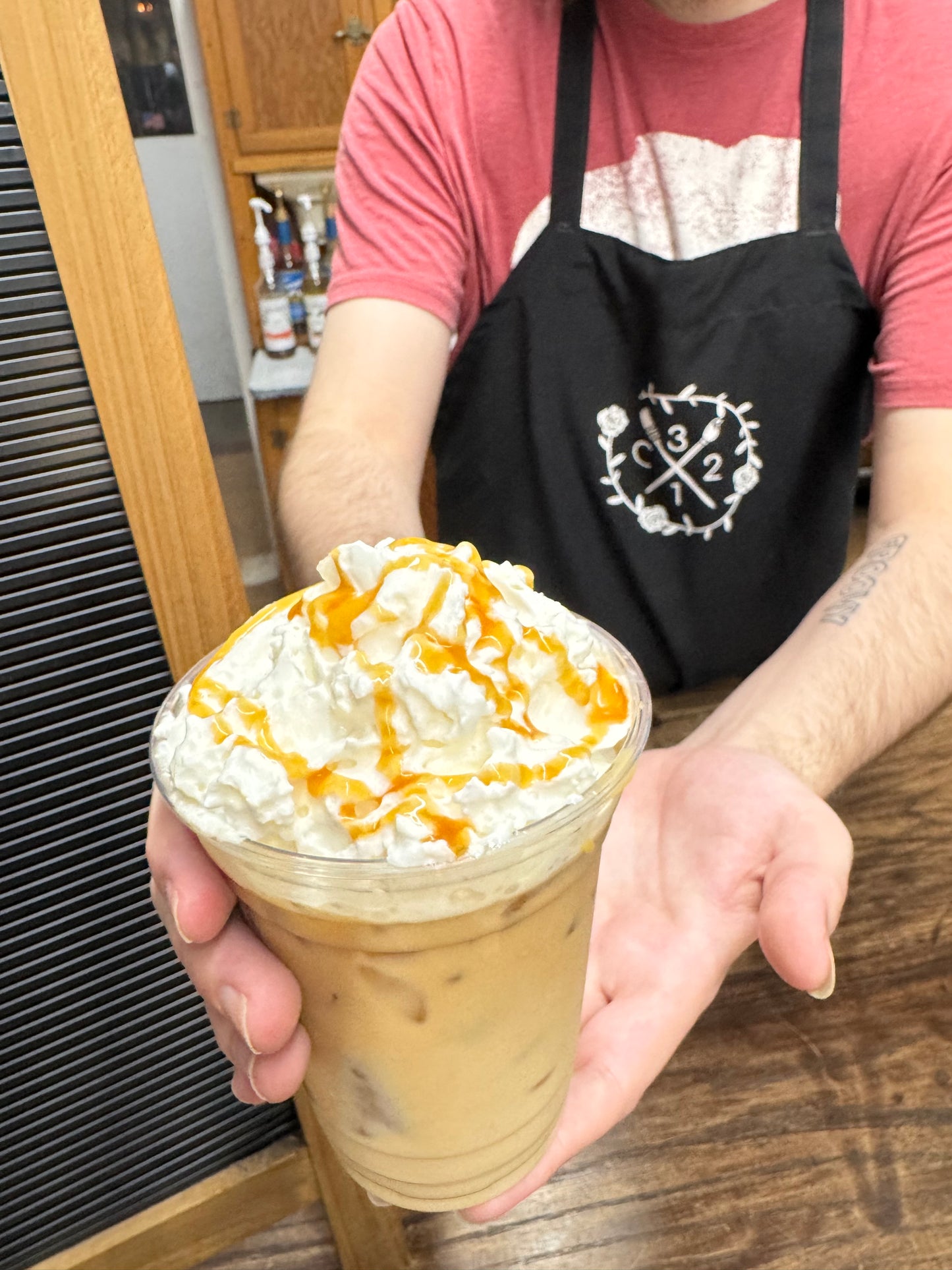 16 oz Cold Brew Latte