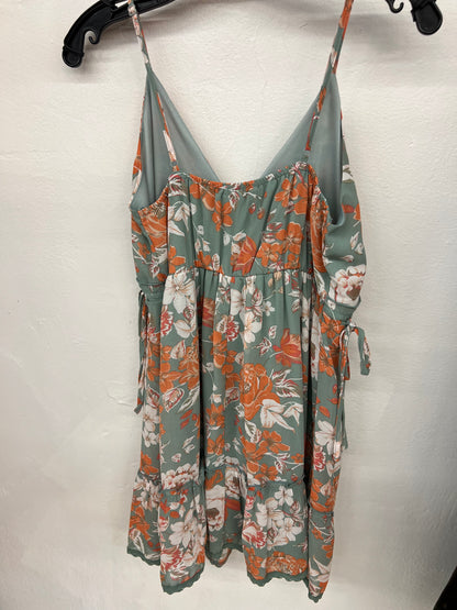 KE - Floral Tie Dress | Small
