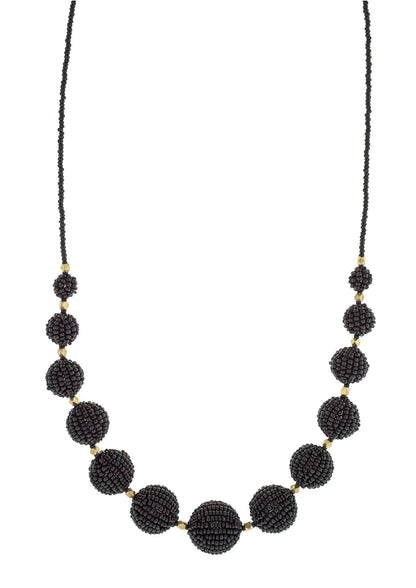 The Uptown Girl Necklace- Black