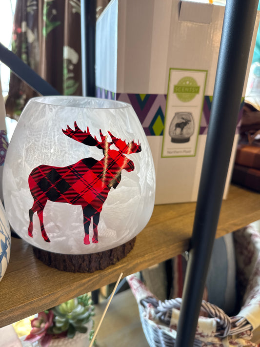 SE - scentsy northern plaid wax burner