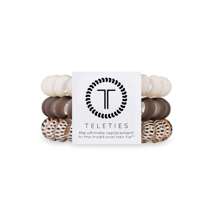 Toasted - Large Spiral Hair Coils, Hair Ties, 3-pack