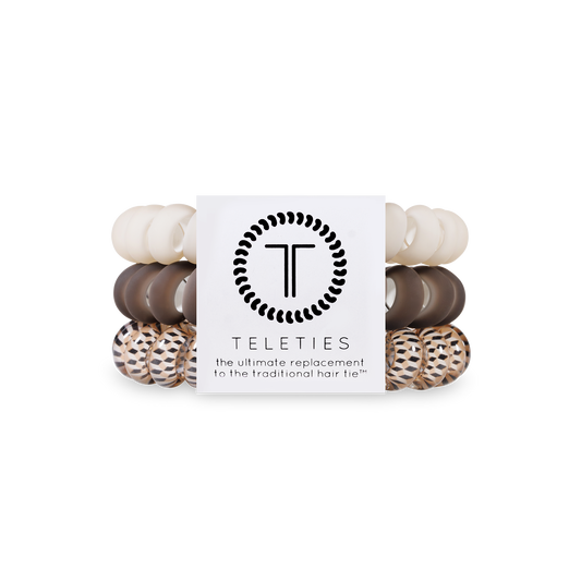 Toasted - Large Spiral Hair Coils, Hair Ties, 3-pack