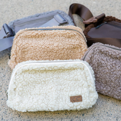 C.C Sherpa Unisex Belt Bag/Fanny Pack