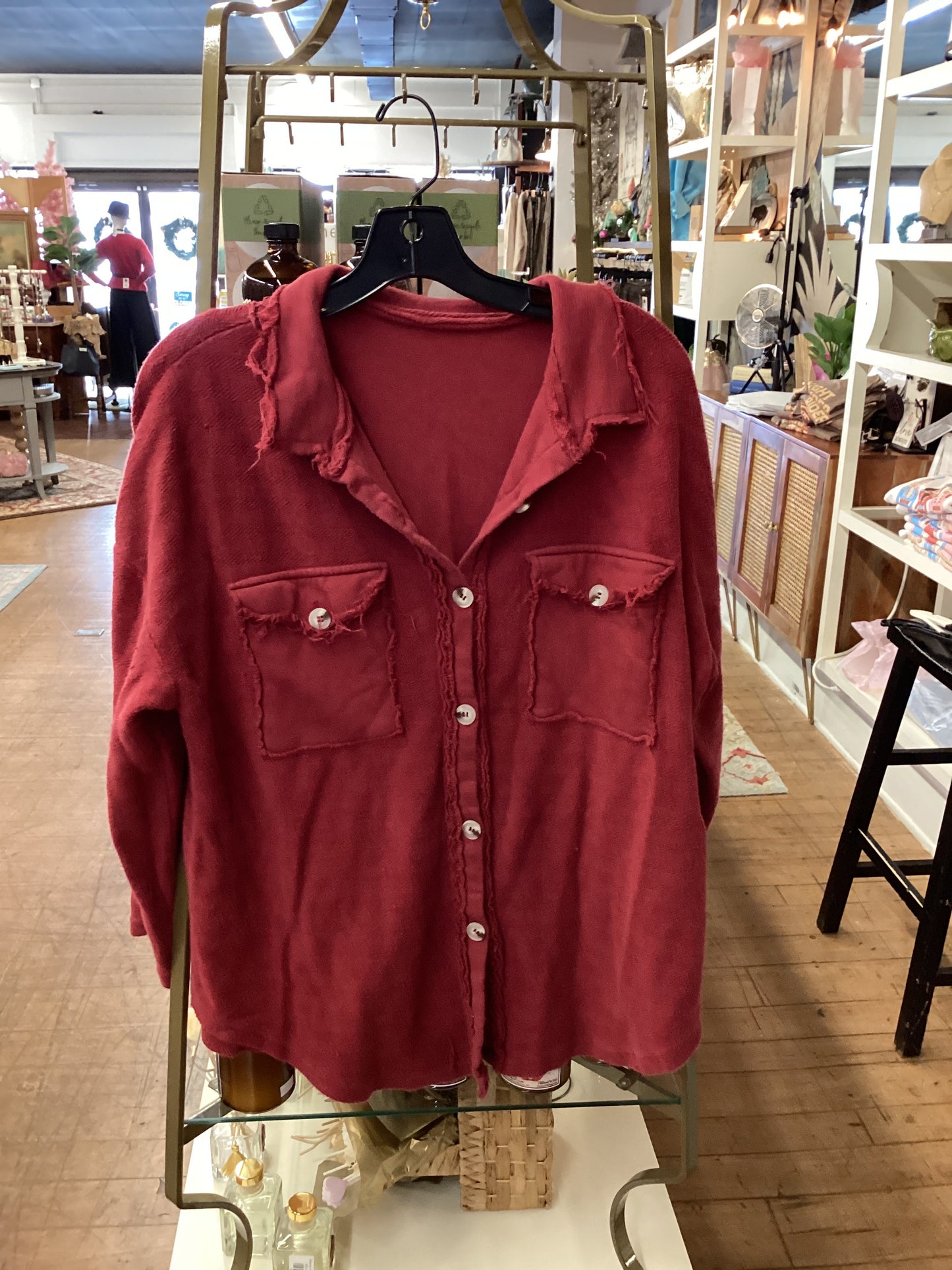 AG - Red Shacket | med