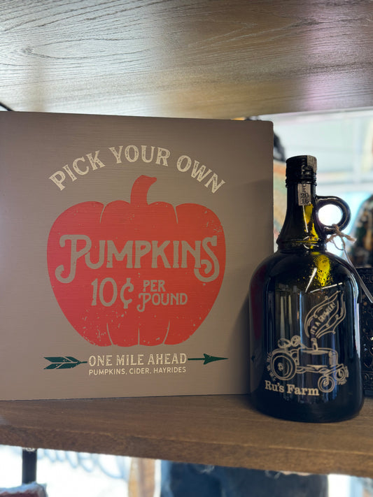 TC - Pick your Own Pumpkins Sign