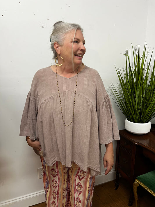 Butterfly Kisses Oversized Top