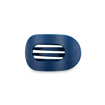 Midnight Rain Small Flat Round Hair Clip