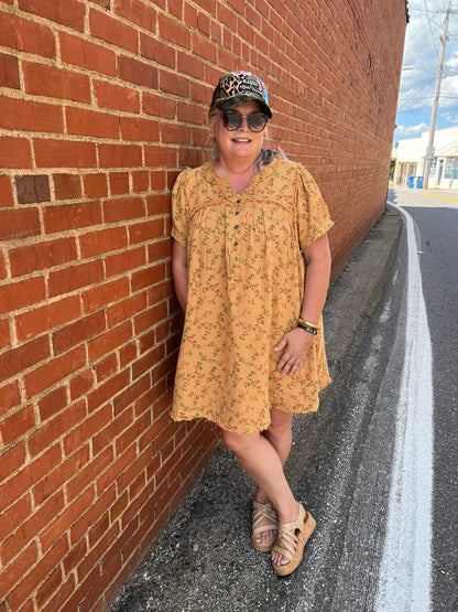 Goldie Gauze Dress