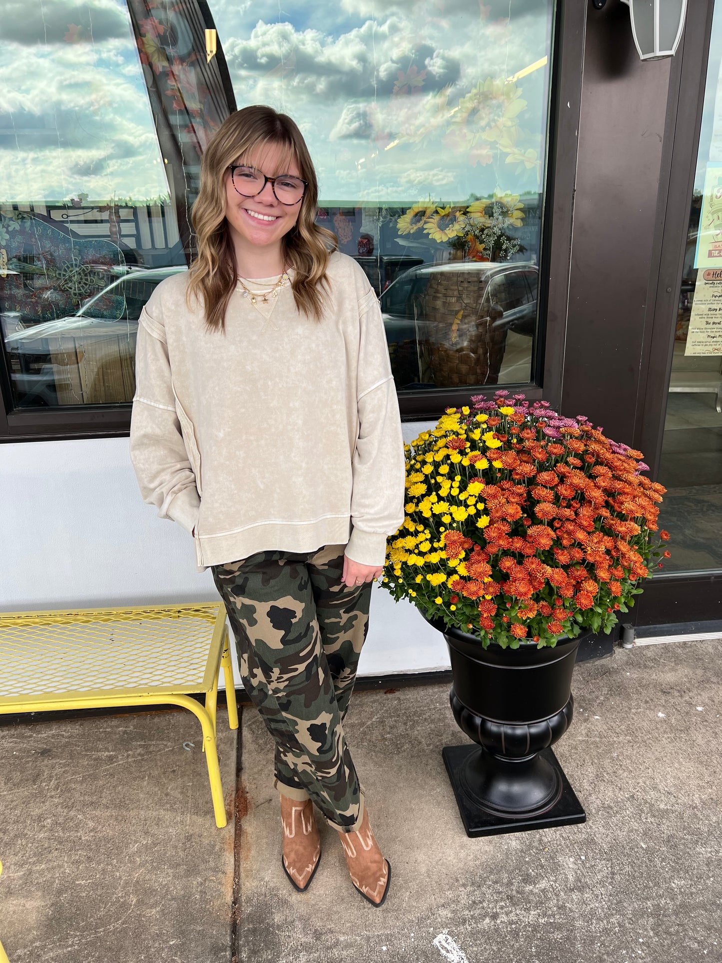 Comfy Day Sweatshirt | Oatmeal
