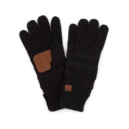 C.C Fleece Lined Touchscreen Gloves