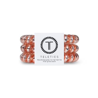 Spiral Hair Coils | Large | Millennial Pink Hair Ties