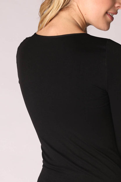 Long Sleeve Crew Neck Top