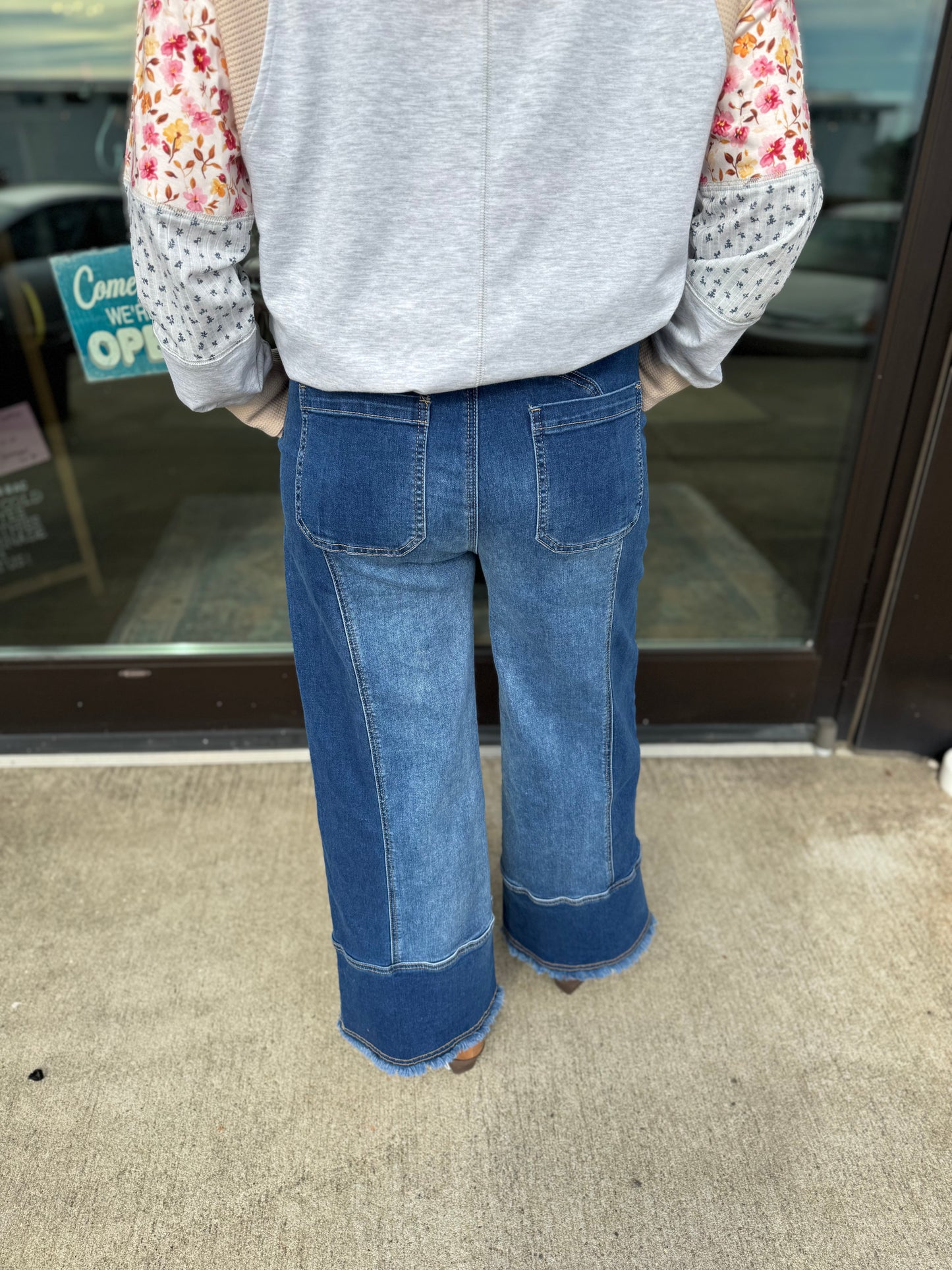 Prussian Drawstring Denim Pants