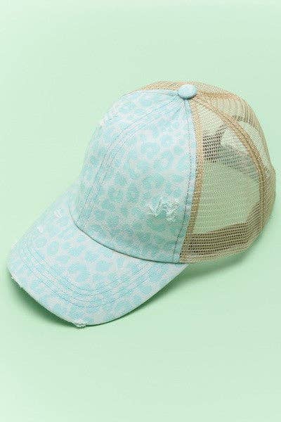 Premium Distress Mesh Back Baseball Cap