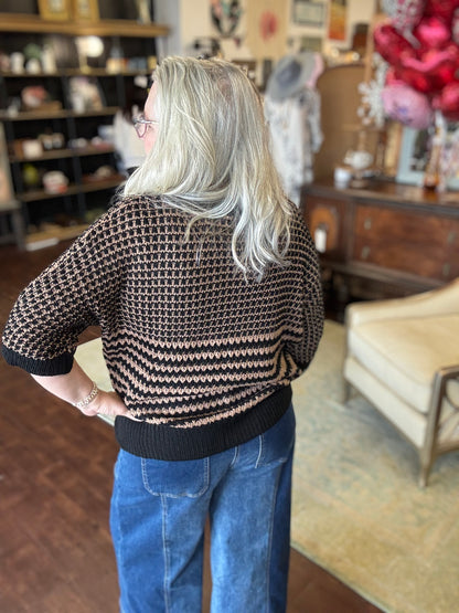 Slouchy Stripe Sweater