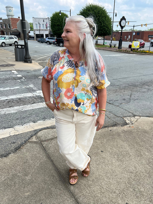 Amber Bloom Blouse