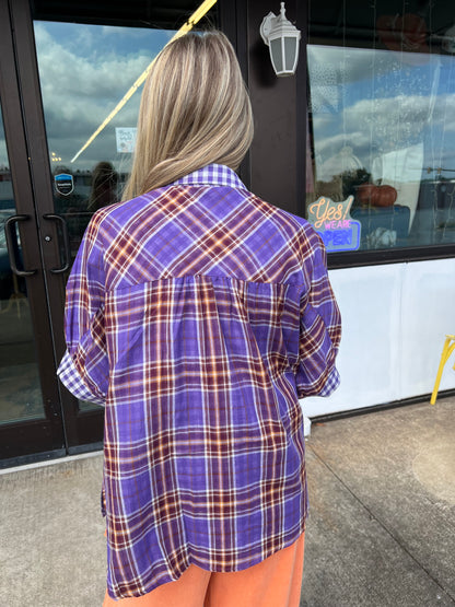 Juliet Plaid/Gingham Top
