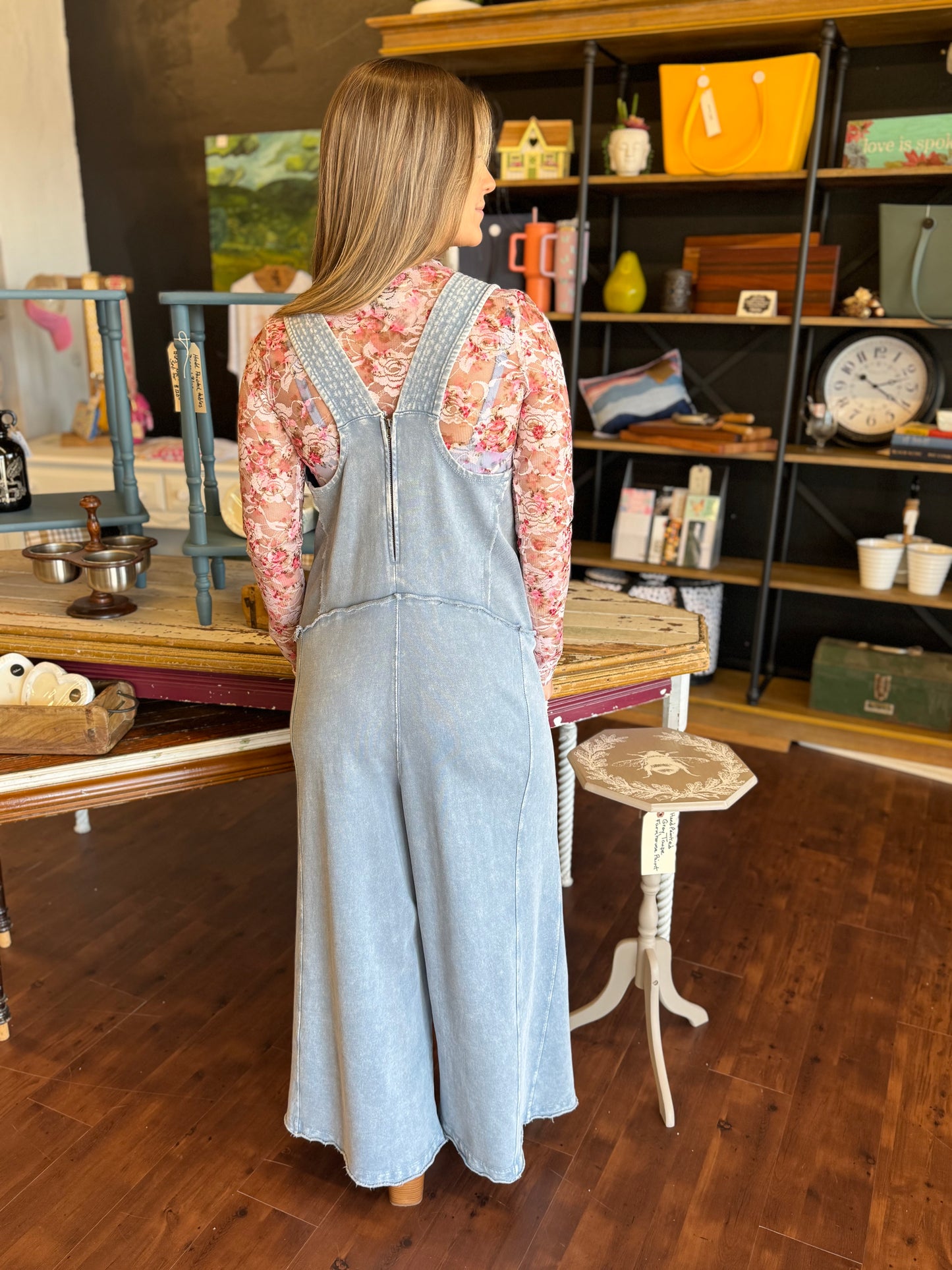 Luna Lounge Jumpsuit | Denim