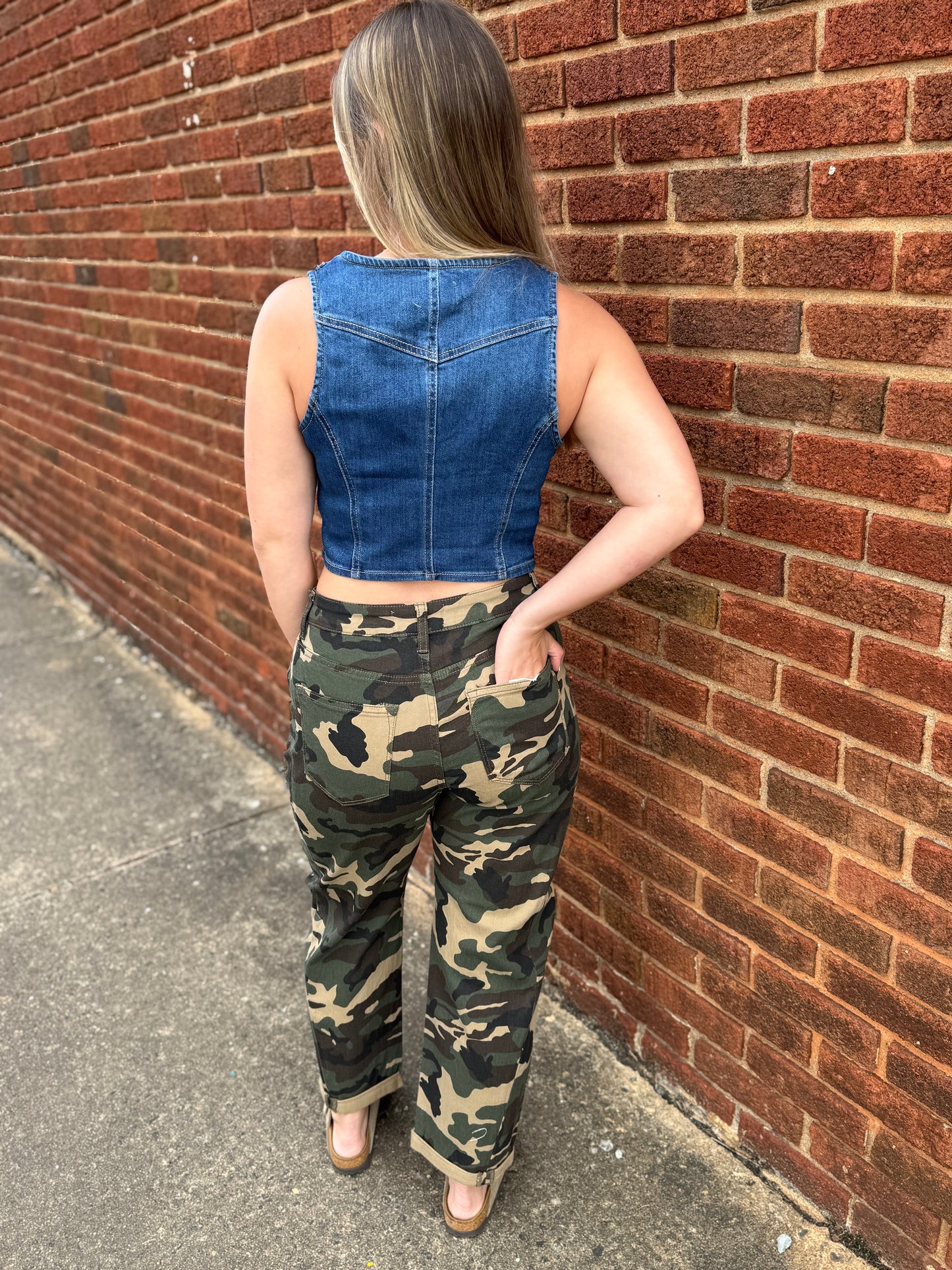 Camo Barrel Pants