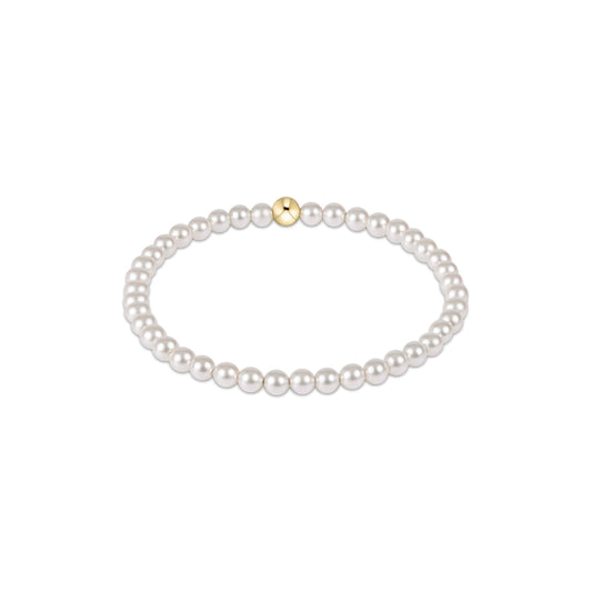 Classic Pearl 4mm Bead
Bracelet