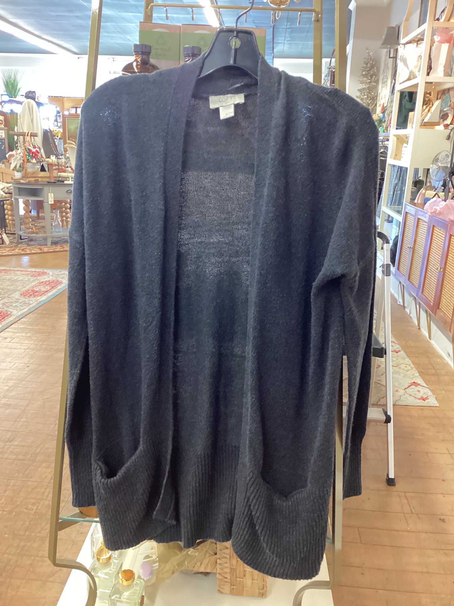 TC -| Black LOFT Cardigan | med