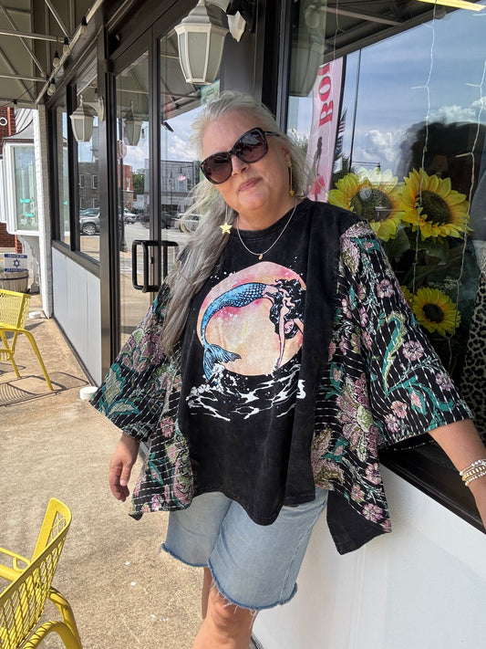 Selene Moon Poncho Top