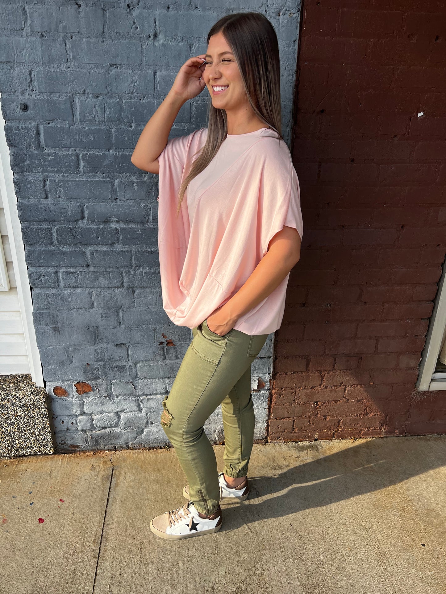 Not So Basic Chic Tee | Blush