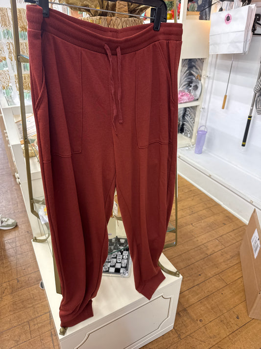 KC -  rust banana republic Joggers | Large
