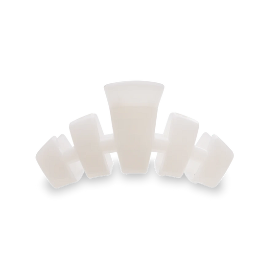 TELETIES - Coconut White Medium Clip