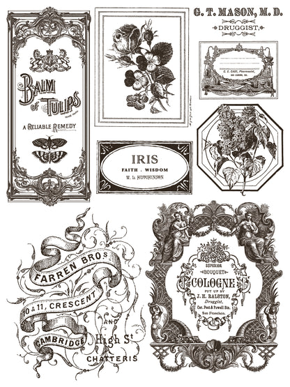 Floriography IOD Paint Inlay 12x16 Pad™