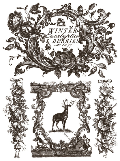 Twelfth Night IOD Paint Inlay 12x16 Pad™