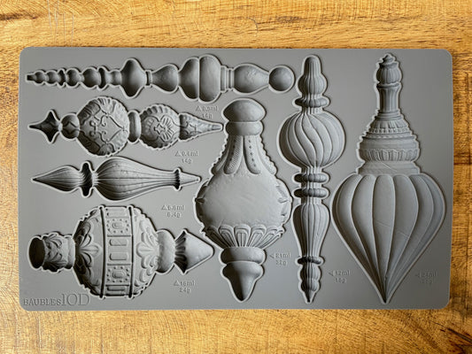 Baubles 6 x 10 Moulds