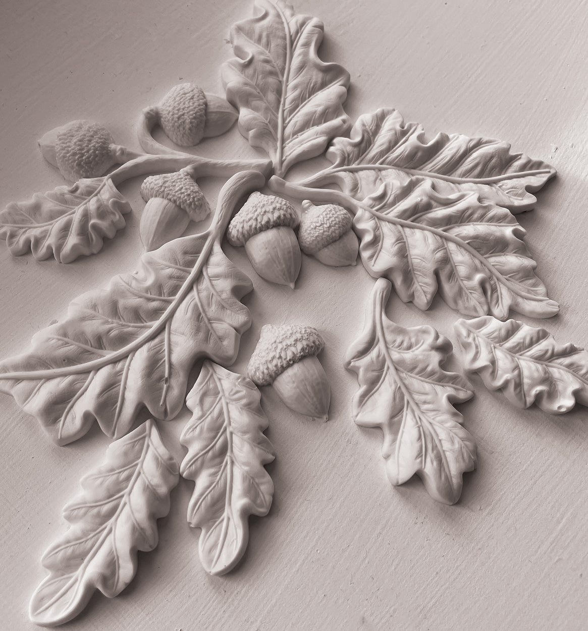 Oak Leaves & Acorns 6X10 IOD Mould