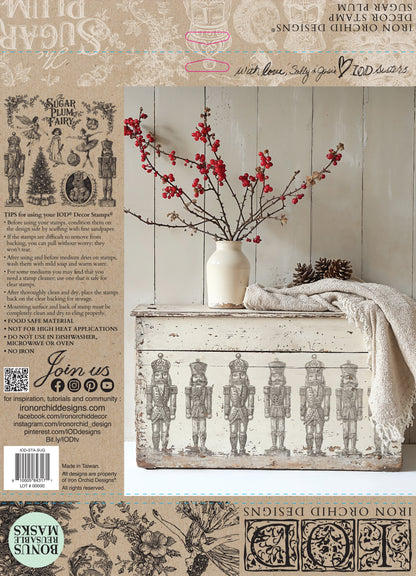 Sugar Plum 12x12 IOD Stamp™