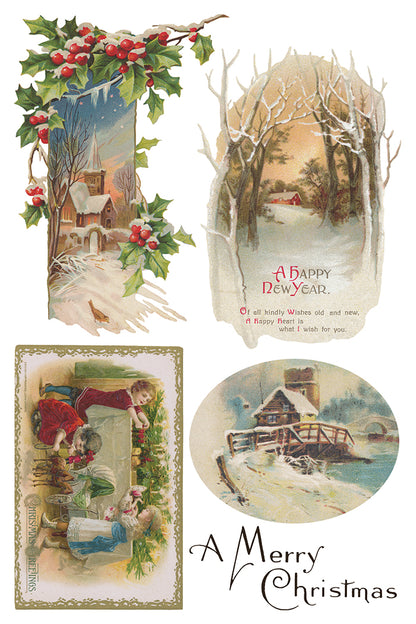 Christmas Joy IOD Transfer 8x12 Pad™