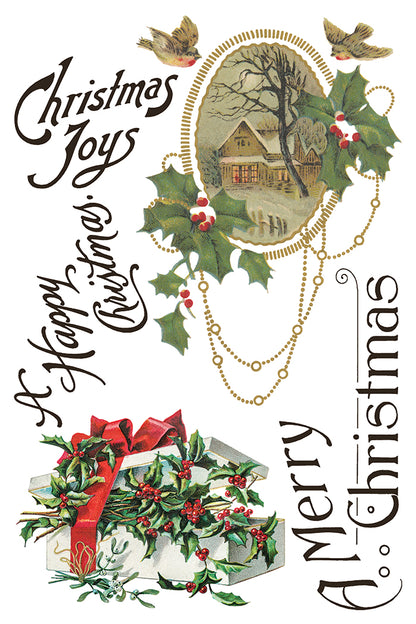 Christmas Joy IOD Transfer 8x12 Pad™