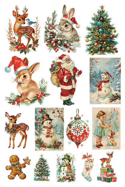 Kitschy Christmas IOD Transfer 8x12 Pad™