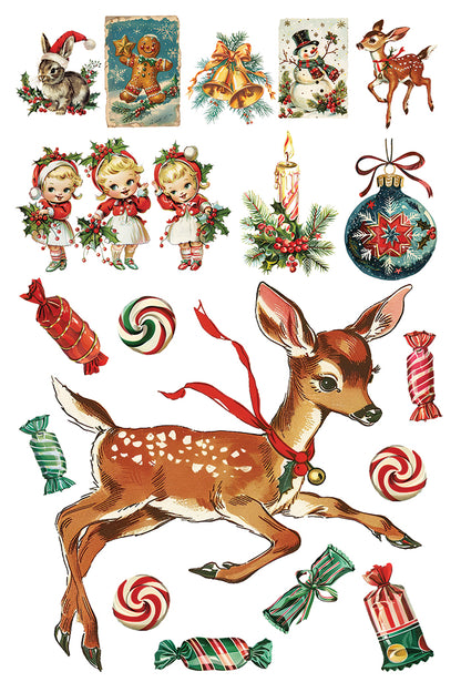 Kitschy Christmas IOD Transfer 8x12 Pad™