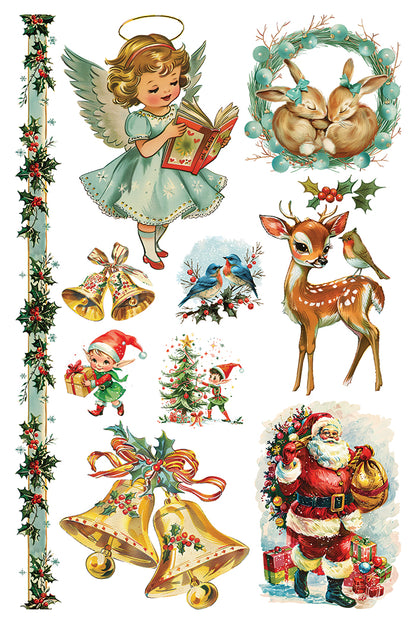 Kitschy Christmas IOD Transfer 8x12 Pad™