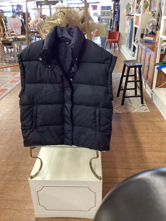 JP puffer vest Black large