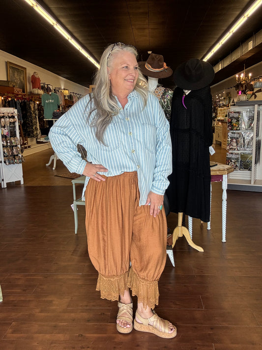 Angelic Bloomer Pants | Brown