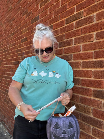Tis The Season Fall Tee | Seafoam
